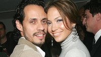 Jennifer Lopez sebelumnya masih menjadi istri Marc Anthony.   Foto: Evan Agostini/Getty Images