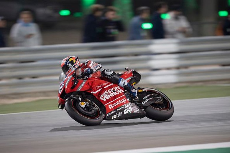 Winglet pada motor Ducati. Foto: Mirco Lazzari gp/Getty Images Winglet pada motor Ducati. Foto: Mirco Lazzari gp/Getty Images
