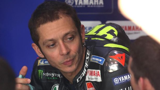 Valentino Rossi menjadi pebalap Yamaha tercepat di MotoGP Qatar 2019.