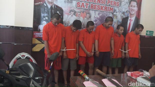 Sempat Kabur ke Lampung, 6 Begal Sadis di Jaksel Ditangkap