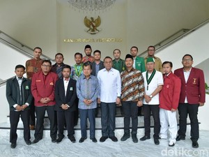 18 Organisasi Pemuda Islam Temui Wapres JK Bahas Ekonomi Umat