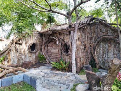 Foto: Rumah Hobbit di Ciamis, Bisa Buat Pernikahan