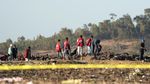 Tim SAR Evakuasi 157 Korban Tewas Ethiopian Airlines