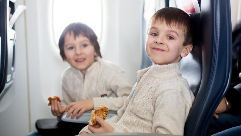 Tips makanan anak di pesawat/ Foto: iStock Tips makanan anak di pesawat/ Foto: iStock