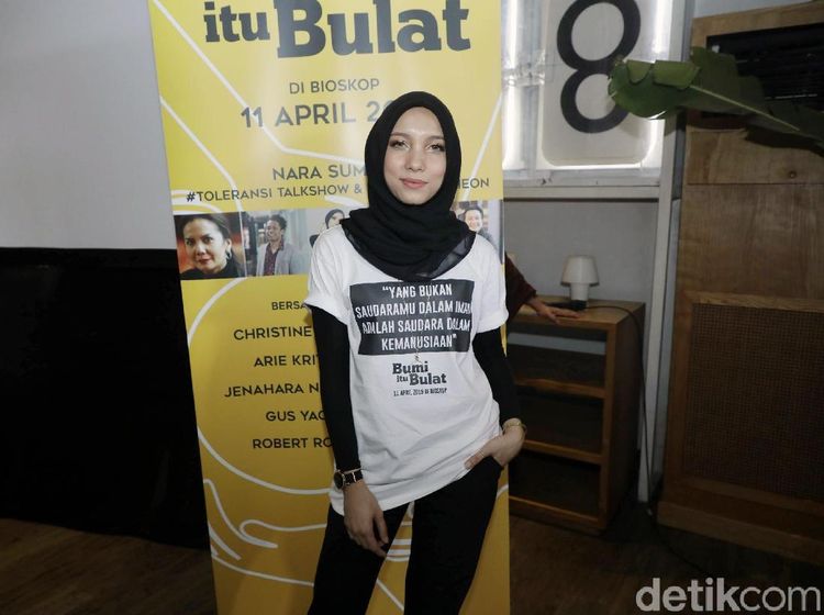 Jenahara Nasution Ingatkan Toleransi Lewat Bumi itu Bulat