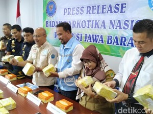 Sabu 20 Kilogram Asal Taiwan Dikendalikan Napi Rutan Medaeng