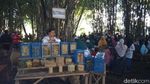 Potret Pasar Unik di Temanggung yang Rimbun Bambu
