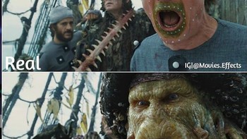 CGI adalah teknik penerapan teknologi komputer grafis 3D untuk pembuatan spesial efek. Contohnya, salah satu adegan di film The Avenger ini. Adegan di film Pirates of the Caribbean:Dead Mans Chest (2006). (Foto: Instagram/movies.effects)
