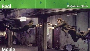 Adegan di film Matrix. (Foto: Instagram/movies.effects)
