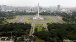 Asrinya Kawasan Monas Saat Dilihat dari Ketinggian
