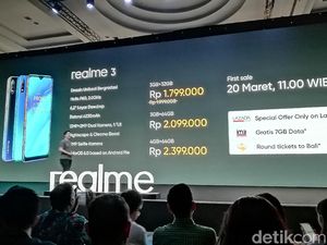 Resmi Mendarat di Indonesia, Berapa Harga Realme 3?