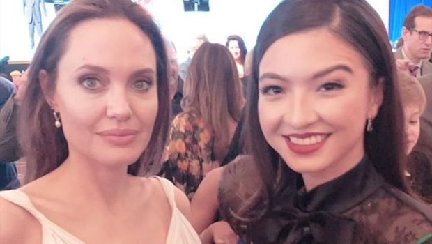 Raline Shah dan Angelina Jolie.
