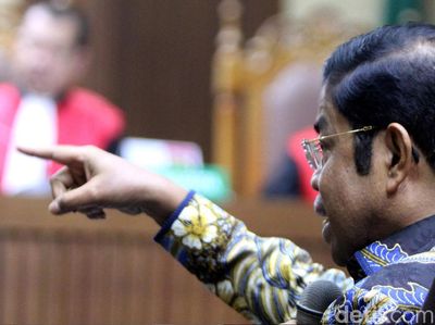 Lagi, Idrus Marham Acungkan Telunjuk di Sidang Suap PLTU Riau-1