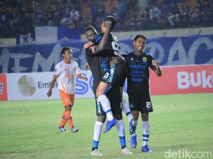 Hasil Piala Presiden: Persib Akhiri Kiprah dengan Lumat Perseru 4-0