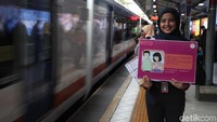 Kegiatan tersebut bertujuan untuk memberi tahu kepada kaum perempuan untuk selalu waspada terhadap pelecehan seksual di KRL Commuter Line.