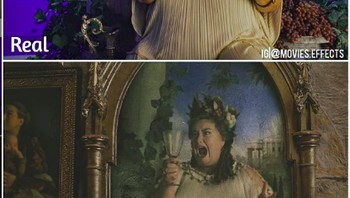 Penggunaan utama layar hijau ditujukan lebih menonjolkan objek utama sekaligus melakukan blocking terhadap latar belakang sehingga mudah untuk diedit atau dihilangkan untuk diganti dengan gambar lain. Adegan di film Harry Potter and the Prisoner of Azkaban. (Foto: Instagram/movies.effects)