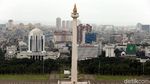 Asrinya Kawasan Monas Saat Dilihat dari Ketinggian