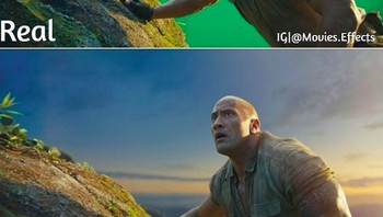 Adegan film di Jumanji. (Foto: Instagram/movies.effects)