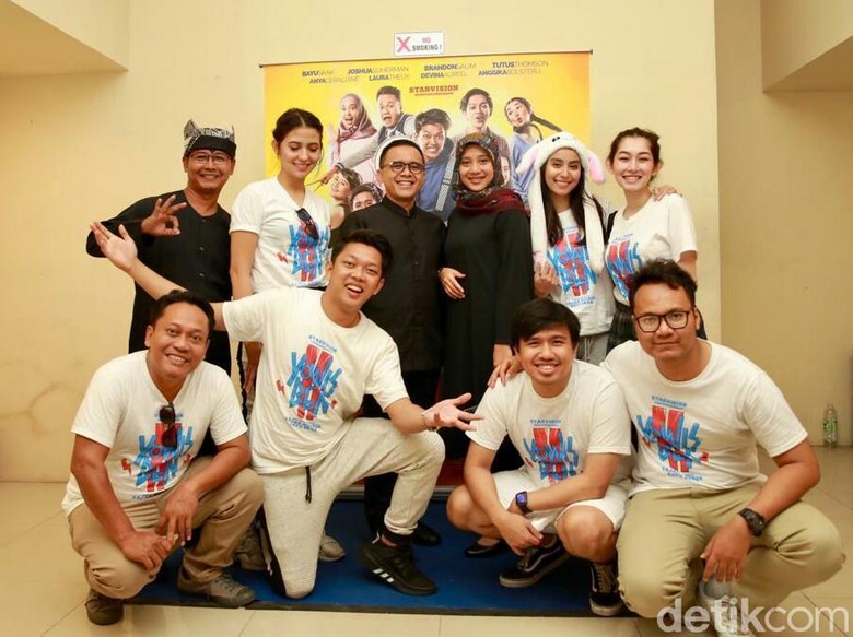 Foto: Jumpa Pers film Yo Wis Ben 2 / Ardian F. Foto: Jumpa Pers film Yo Wis Ben 2 / Ardian F.
