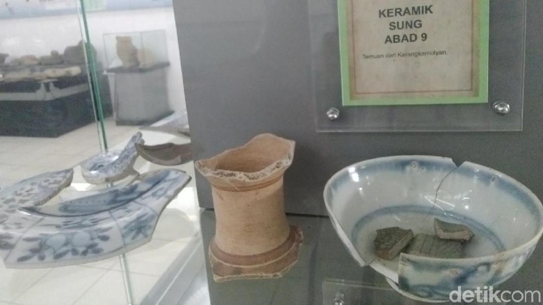 Koleksi keramik di Museum situs Karangkamulyan (Dadang Hermansyah/detikcom) Koleksi keramik di Museum situs Karangkamulyan (Dadang Hermansyah/detikcom)