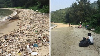 Tantangan #Trashtag cukup viral, banyak netizen dari seluruh dunia tergerak ikut berpartisipasi.  Foto: Bored Panda