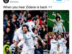 Ragam Meme Zidane Balik ke Madrid, Ronaldo Ikut Disinggung