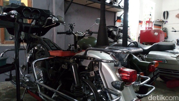 Bengkel Harley Dondi Pernah Servis Moge Gibran