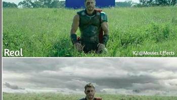 Adegan di film Thor: Ragnarok. (Foto: Instagram/movies.effects)