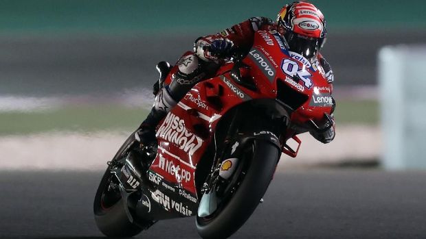 Andrea Dovizioso berpeluang menjadi pesaing terberat Marc Marquez di MotoGP Spanyol 2019. (