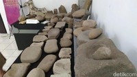 Di Situs Budaya Ciung Wanara Karangkamulyan, Ciamis, terdapat museum tempat menyimpan peninggalan Kerajaan Galuh. Tempat ini cukup menarik dikunjungi untuk edukasi, terutama yang ingin tahu lebih dalam sejarah Kerajaan Galuh. (Dadang Hermansyah/detikcom)