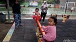 Potret Riang Anak-anak Bermain di RPTRA Tidung Ceria
