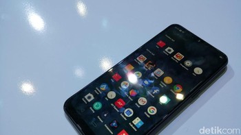 Tampilan layar antarmuka Realme 3. (Foto: detikINET/Muhamad Imron Rosyadi)