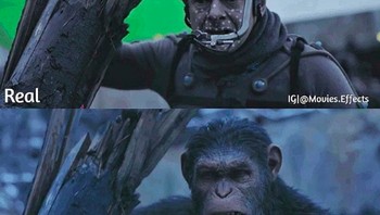 Adegan di film War of the Planet the Apes. (Foto: Instagram/movies.effects)