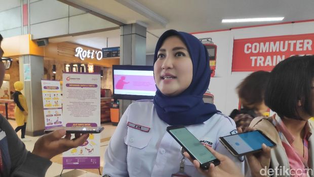 Vice President Komunikasi PT Kereta Commuter Indonesia (KCI) Eva Chairunisa
