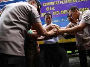 Di Makassar, Mentan Lepas Ekspor Pertanian Sulsel Senilai Rp 800 M