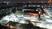 Mengutip keterangan tertulis Perum Perindo PIM dibangun dengan dana APBN 2018 sebesar Rp 150 miliar. Bangunan berlantai tiga ini dibangun pada Februari 2018 oleh BUMN kontraktor PT PP (Persero) Tbk. Pool/Dok. Perum Perindo.
