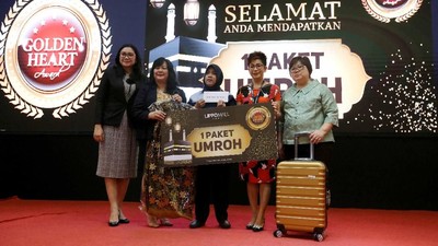 Berhadiah Umrah, Begini Keseruan Golden Heart Award 2019