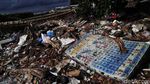 Potret Sampah Plastik Kepung Pulau Terluar Jakarta Potret Sampah Plastik Kepung Pulau Terluar Jakarta