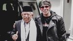 Ashiaaap! Pose Maruf Amin Bareng Atta Halilintar