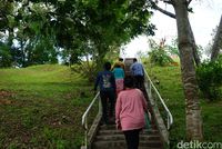 Menuju ke Tugu Jepang (Wahyu/detikTravel)