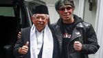 Ashiaaap! Pose Maruf Amin Bareng Atta Halilintar