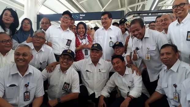 Giliran Menteri PUPR Jajal MRT Jakarta