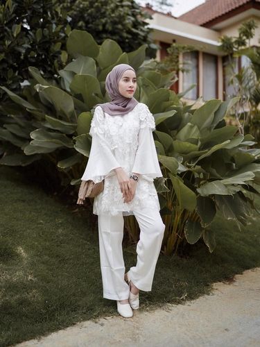 Tren Baju Kondangan Hijab Terbaru 2019 Cantik Nggak Pakai 