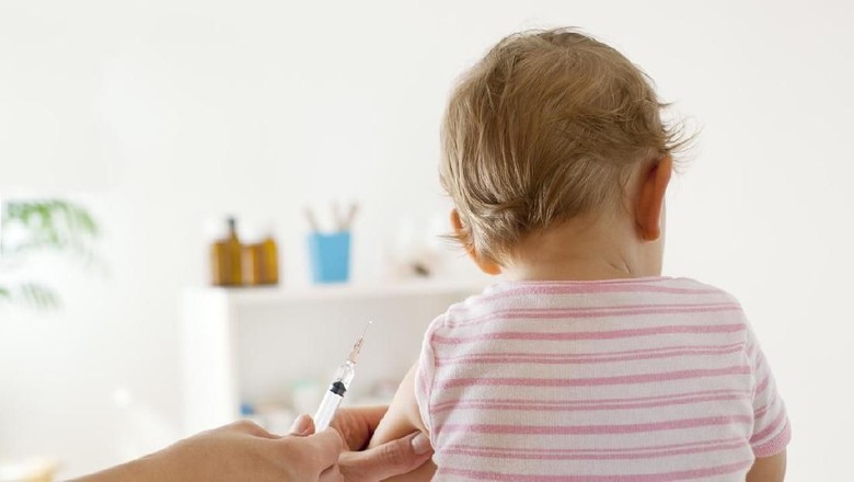 Ilustrasi imunisasi bayi/ Foto: iStock Ilustrasi imunisasi bayi/ Foto: iStock