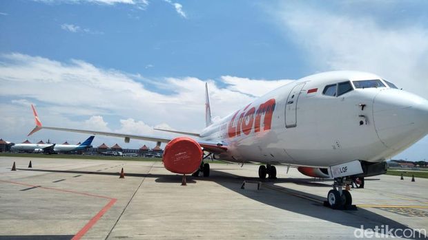 2 Boeing 737 Max 8 Milik Lion Air Dikandangkan di Ngurah Rai