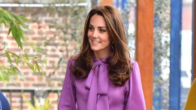 Foto: Kate Middleton dan Melania Trump Pakai Baju Mirip, Mana Favoritmu?