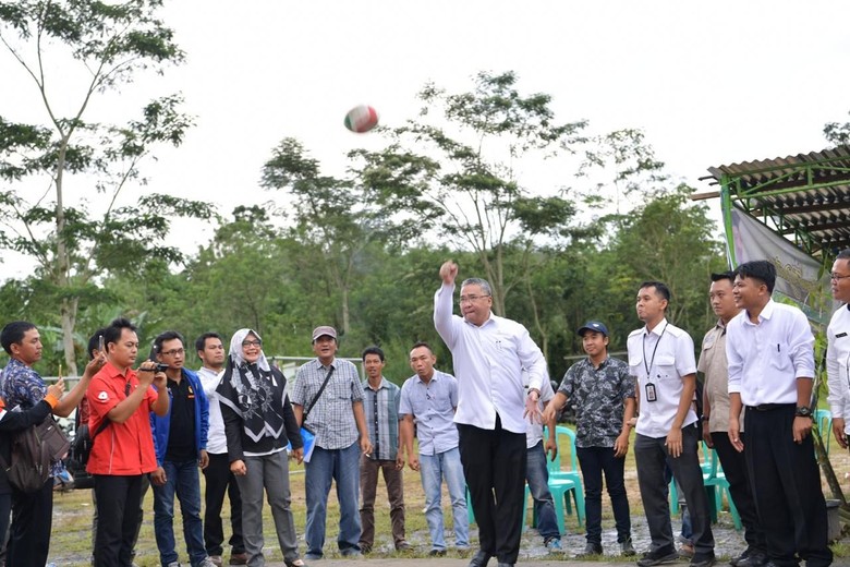 Resmikan Gedung Serbaguna, Mendes Ingin Ada Bioskop Desa Resmikan Gedung Serbaguna, Mendes Ingin Ada Bioskop Desa