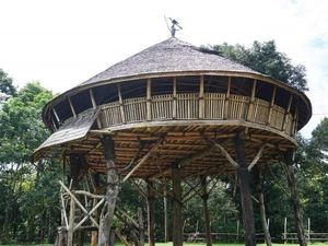 Perbatasan Dua Negara dan Rumah Suku Dayak Bidayuh