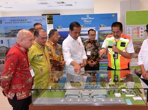 Jokowi Resmikan Terminal Baru Bandara Depati Amir dan KEK Tanjung Kelayang