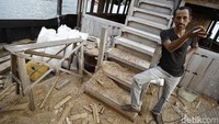Andi Baso mengatakan, biasanya pembuatan satu kapal pinisi bisa memakan waktu hingga 2 tahun.